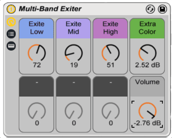 MultiBand Exiter – Color your sounds