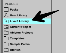 live 8 library