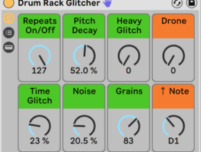 Drum Rack Glitcher - Side Brain