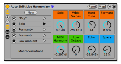 Live Vocal Harmonizer - Side Brain