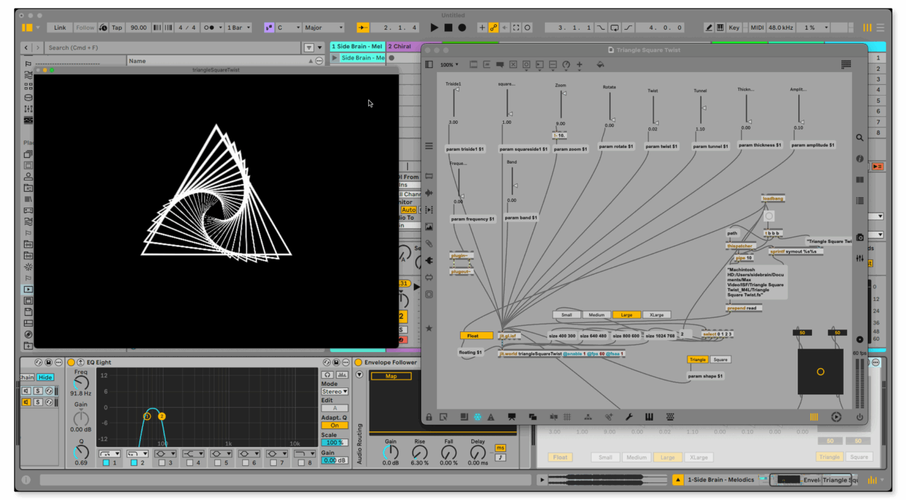 Intro to Max for Live Programming - Side Brain