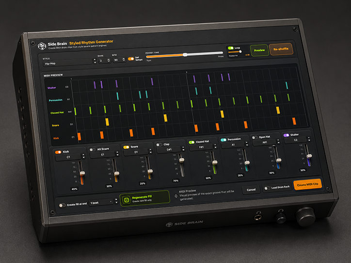 Styled Rhythm Generator Hardware