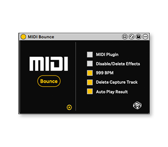 MIDI Bounce device preview