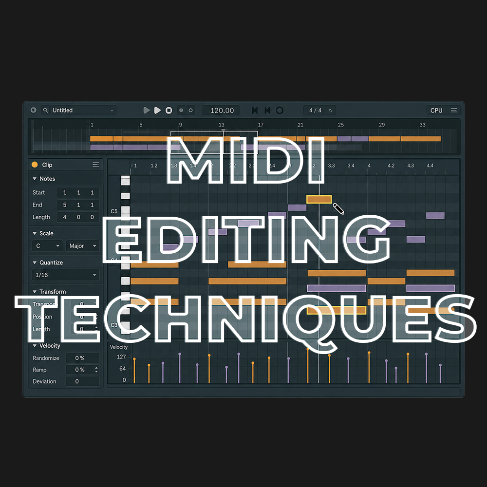 MIDI Editing Techniques workshop